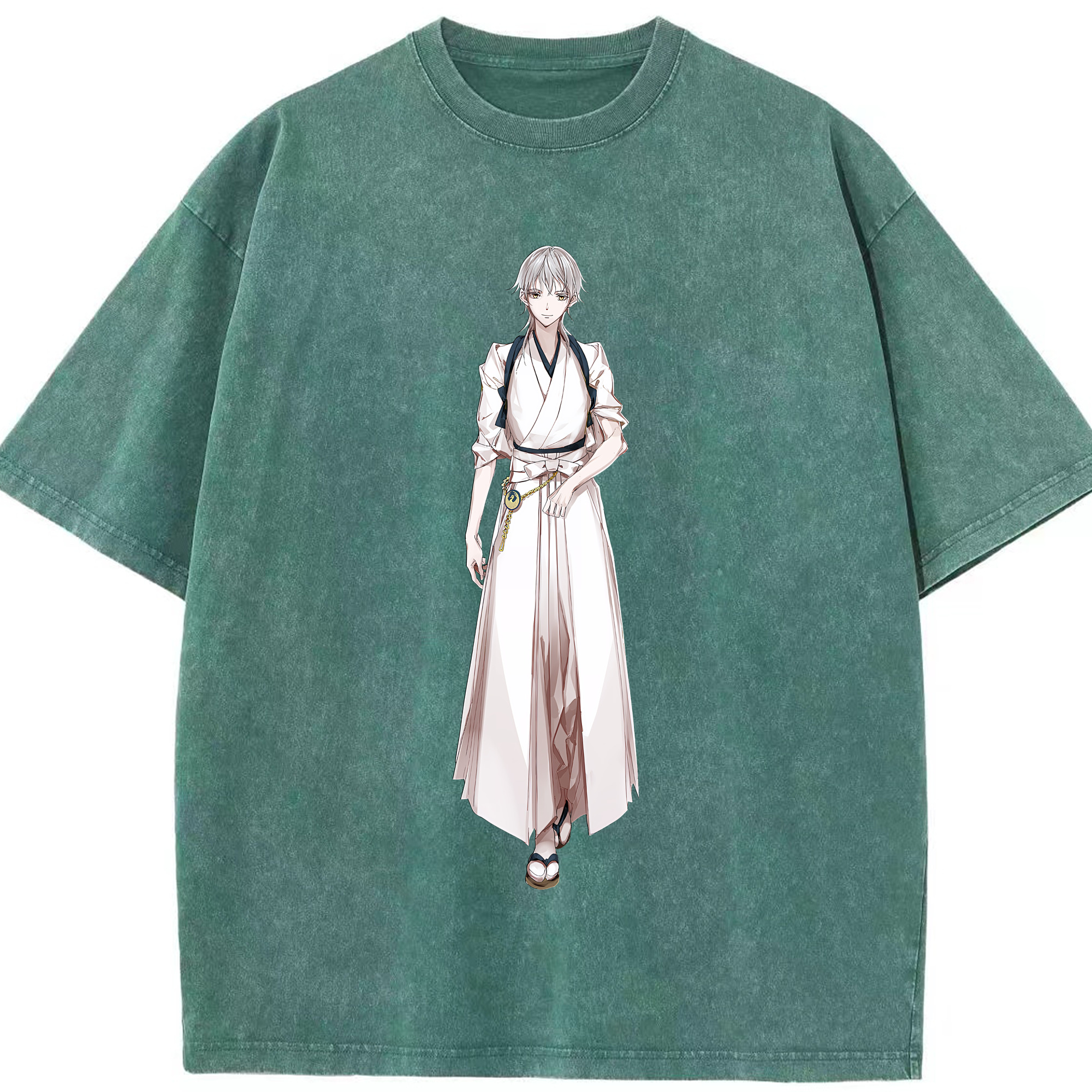 （画像用） 刀剣乱舞 Touken Ranbu 綿100% ヴィンテージ風 半袖Tシャツ（フロントプリント）